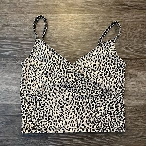Leopard Crop Top